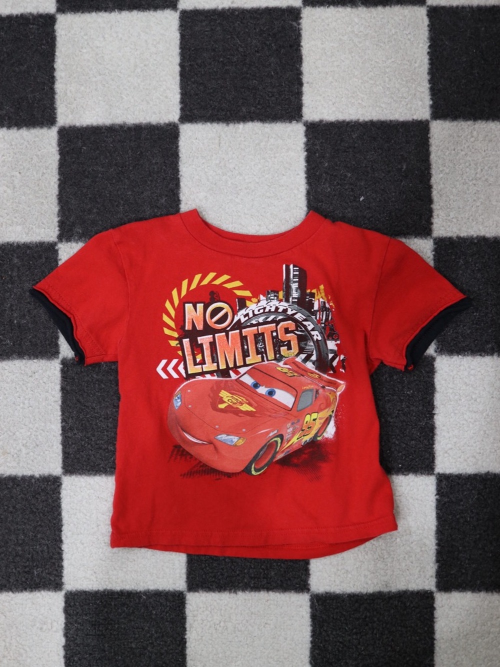 Lightning McQueen Kids T‑Shirt - No Limits Design